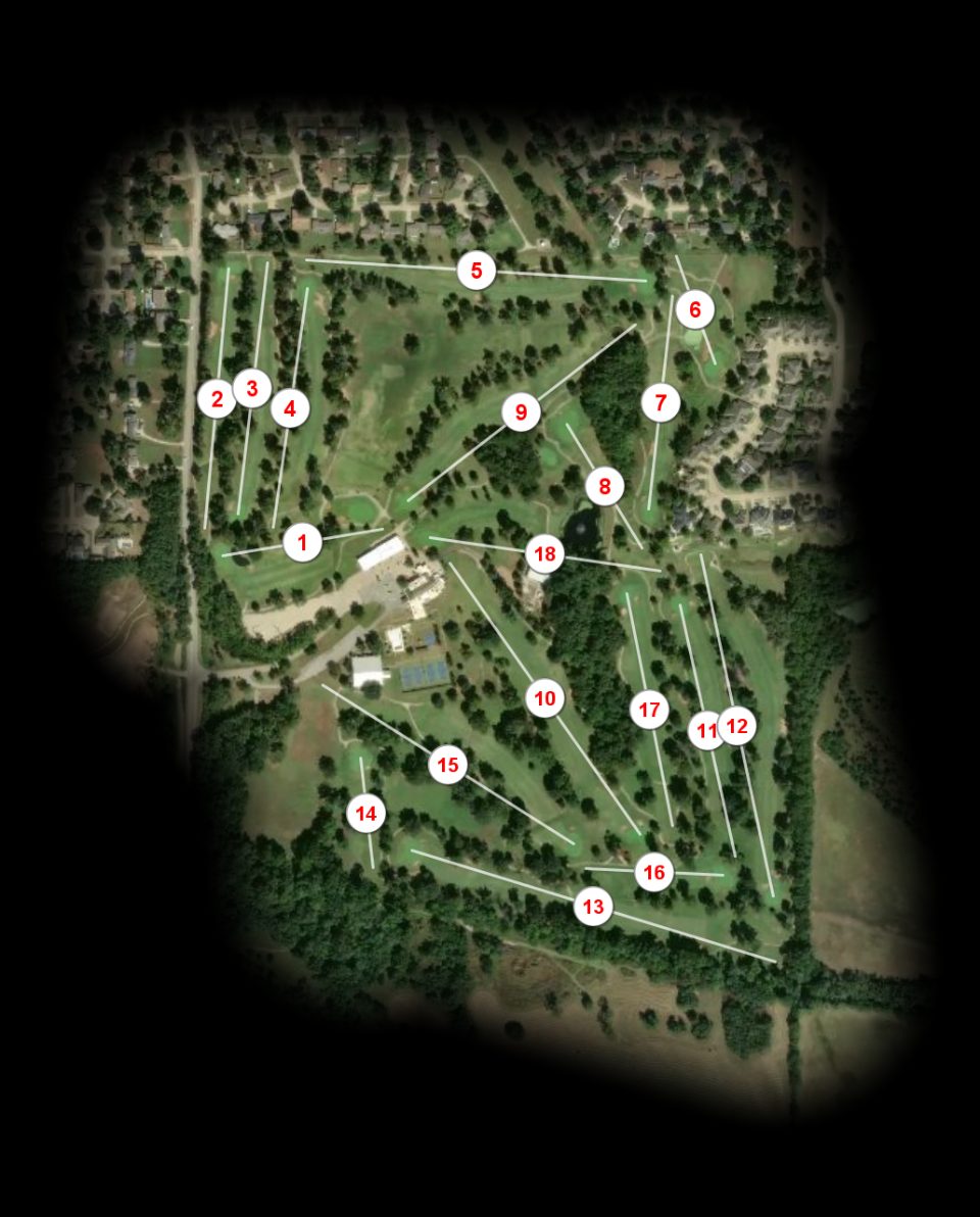 Ponca City Country Club course overview