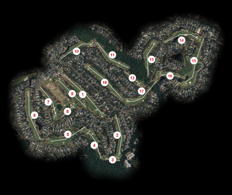 Members Club at St James Plantation Irwin Course course overview
