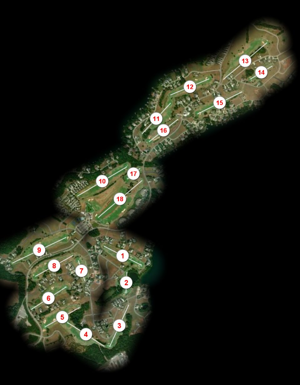 Rarity Bay Golf and Country Club course overview