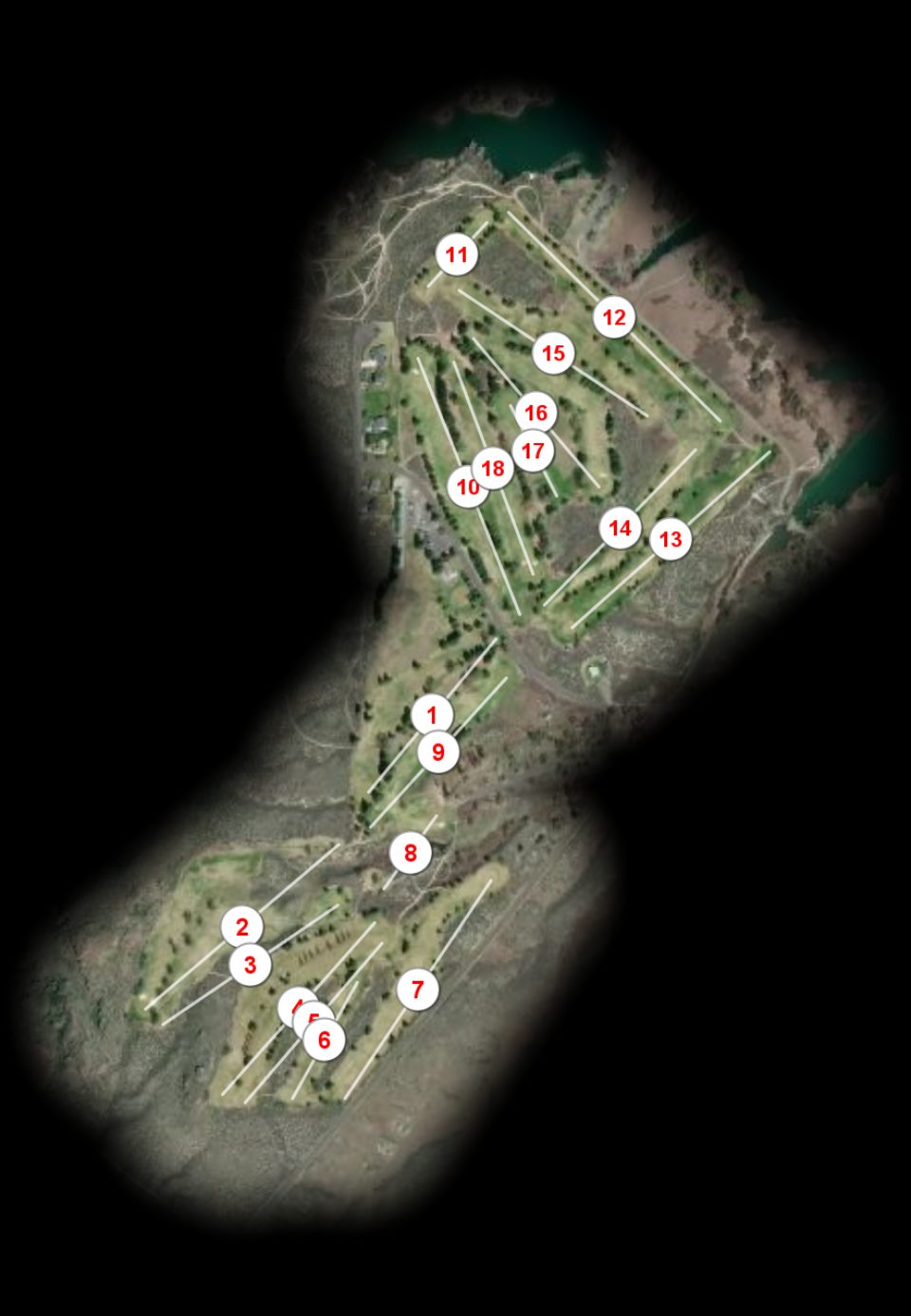 Banks Lake Golf & Country Club course overview