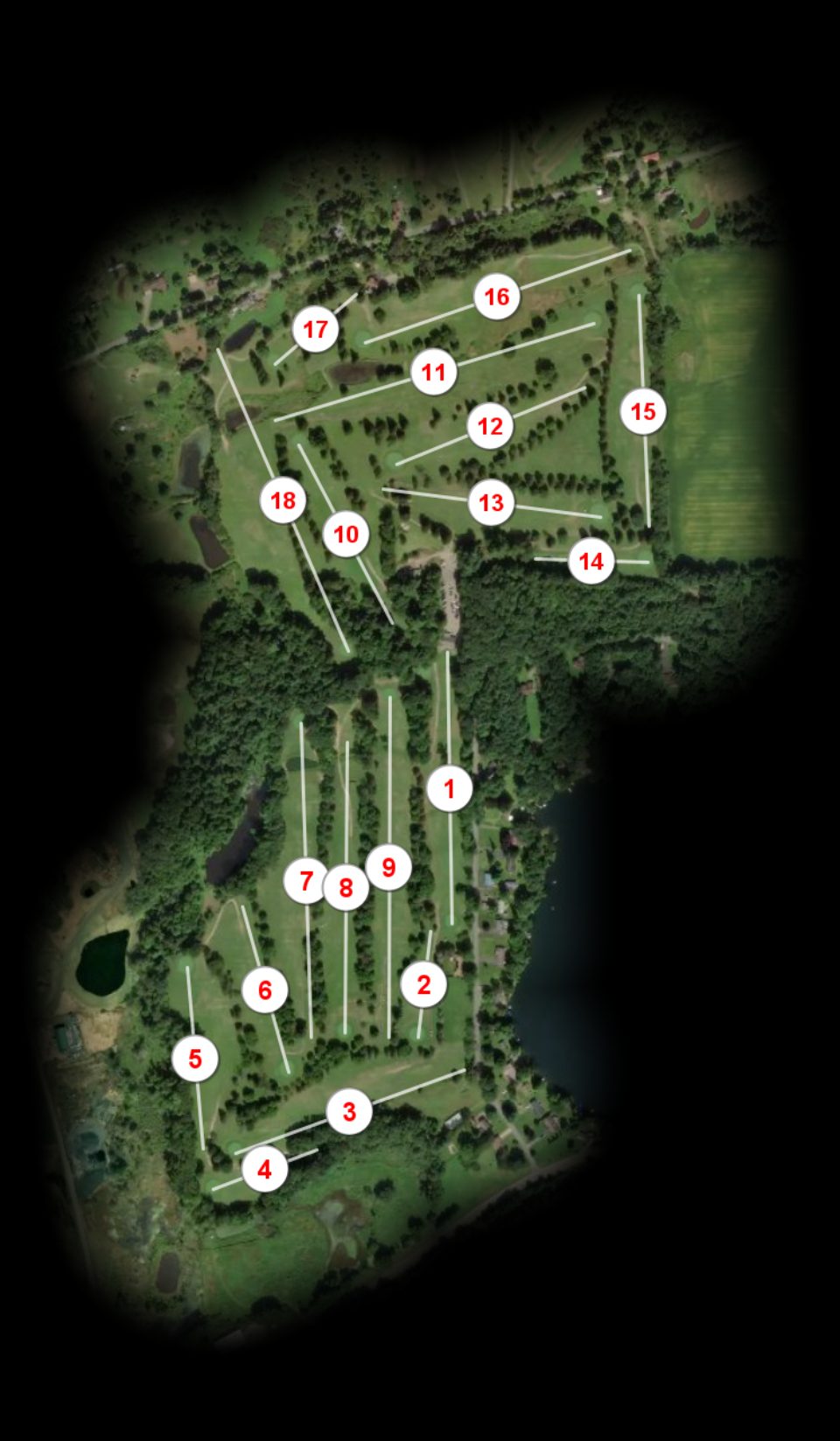 Afton Golf Club course overview
