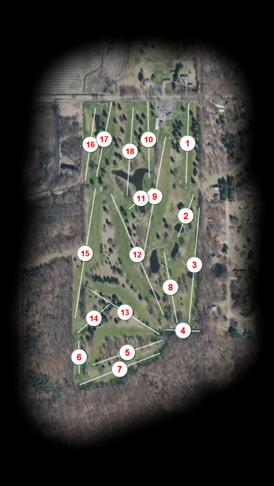 Mullenhurst Golf Course course overview