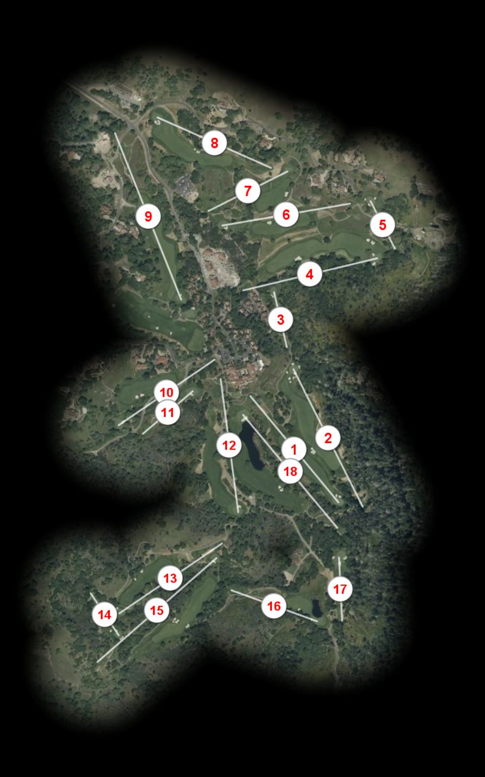 Mayacama Golf Club course overview