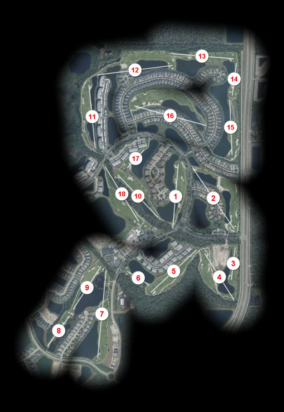 Heritage Landing Golf course overview