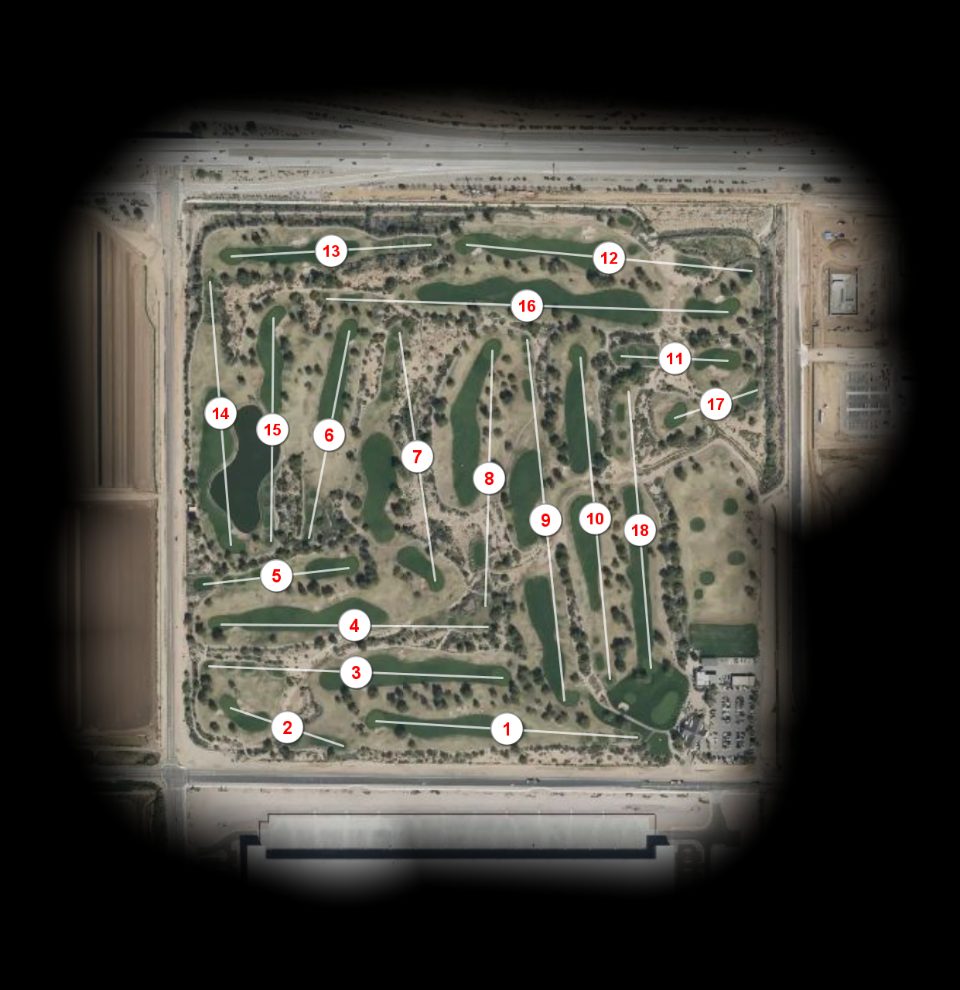 Falcon Dunes Golf Course course overview