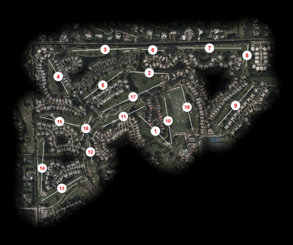 Hunters Run Golf Club North course overview