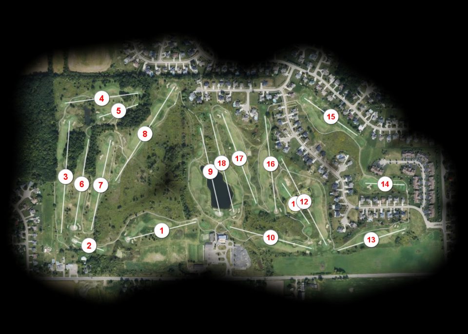 Copper Ridge Golf Club course overview