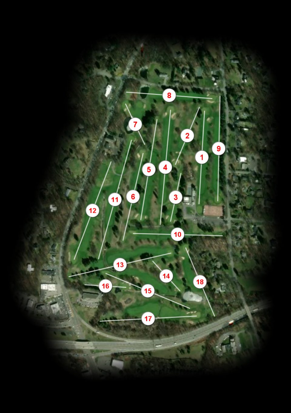 The Powelton Club course overview