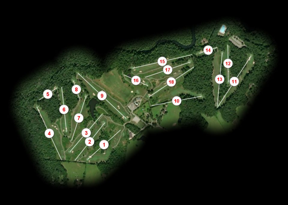 Bear Trace at Cumberland Mountain State Park course overview