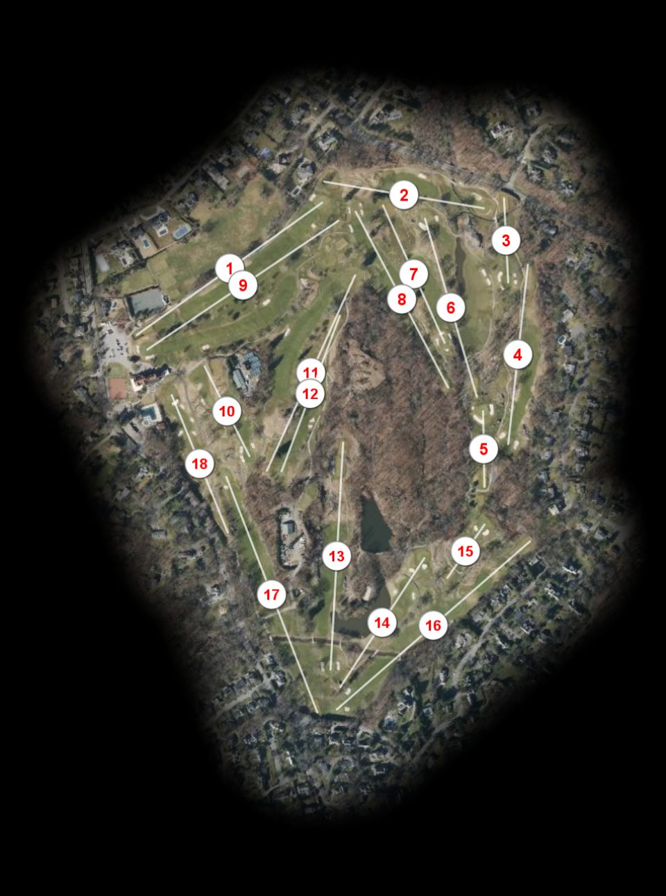 Bonnie Briar Country Club course overview