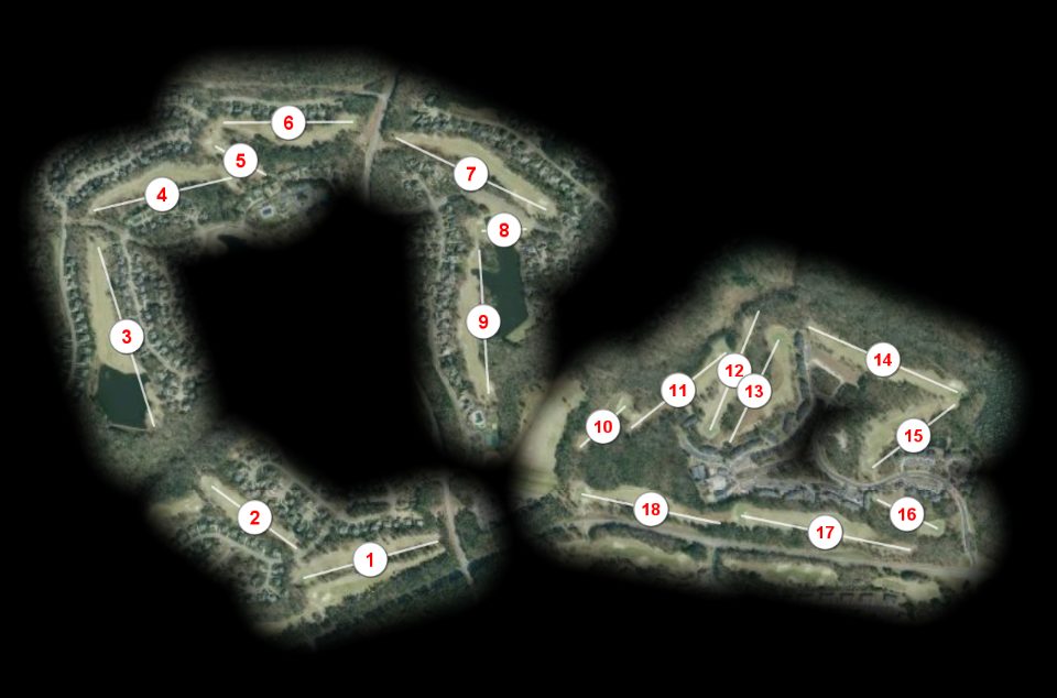 Williamsburg National Golf Club Jamestown course overview