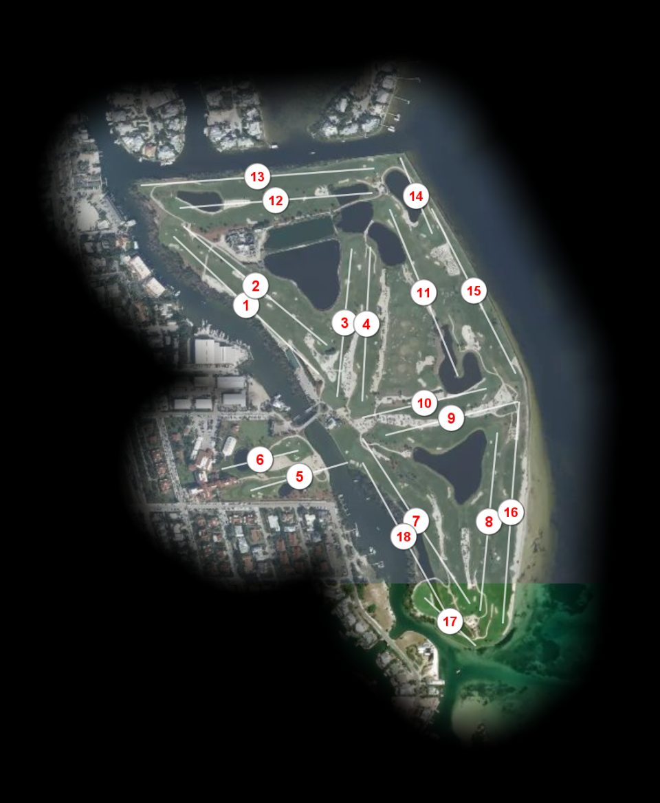 Gasparilla Inn & Golf Club course overview