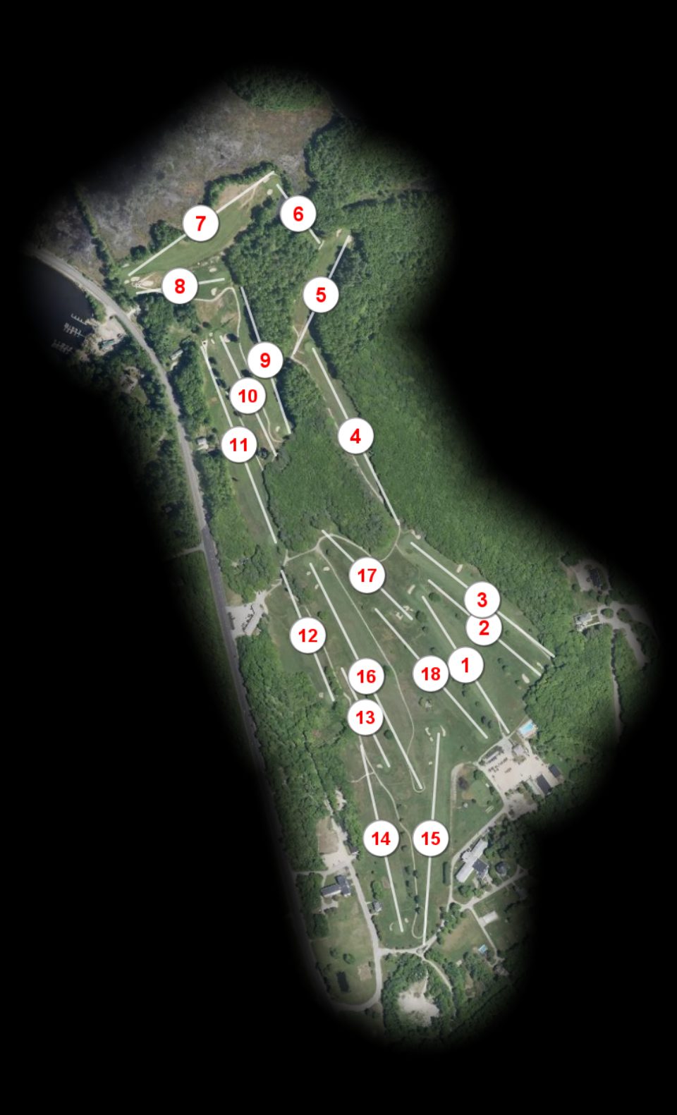 Poland Spring Golf Course The links at Poland springs course overview