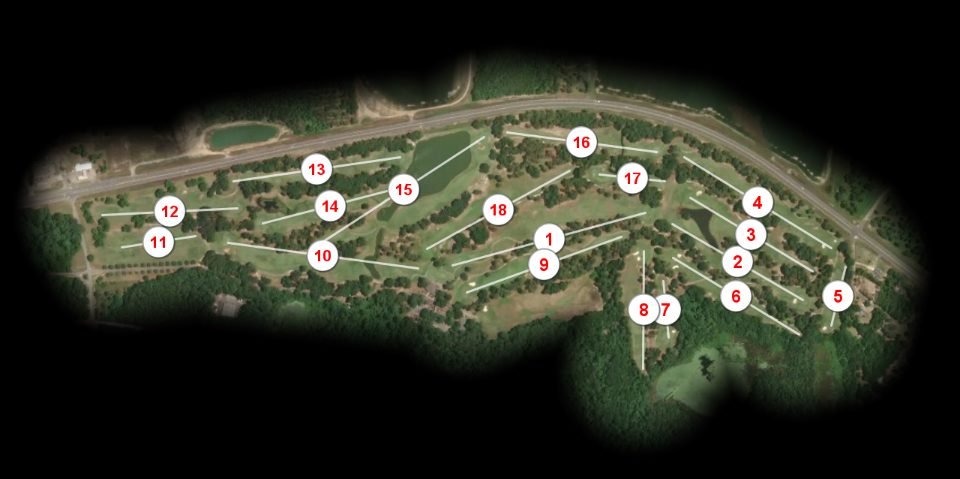 Georgia Veterans Memorial State Park course overview