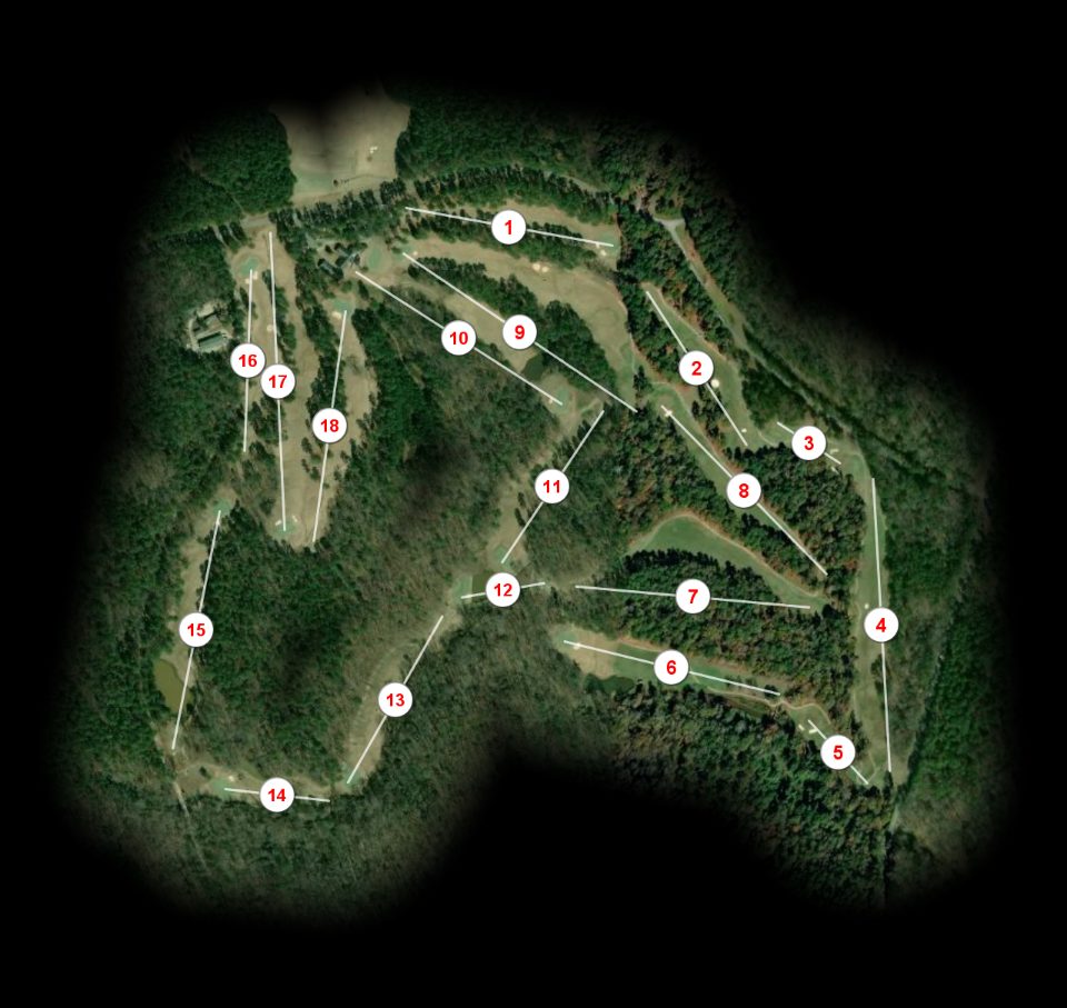The Creek Golf Course at Hard Labor course overview