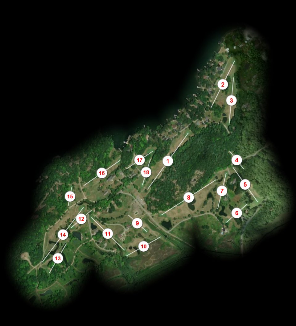 Thousand Islands Country Club Lake course overview