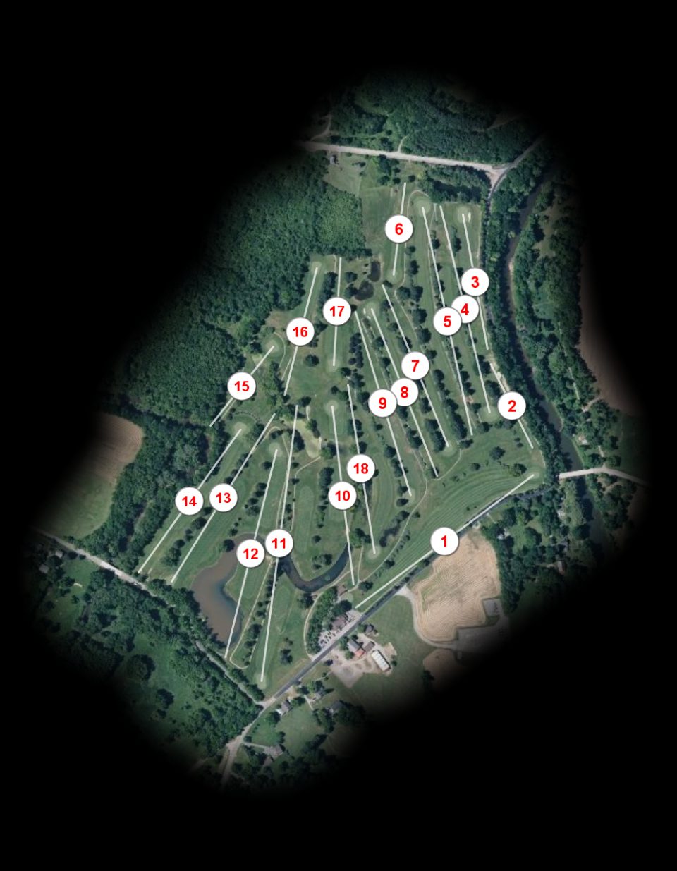 Hartmanns Deep Valley Golf Club course overview