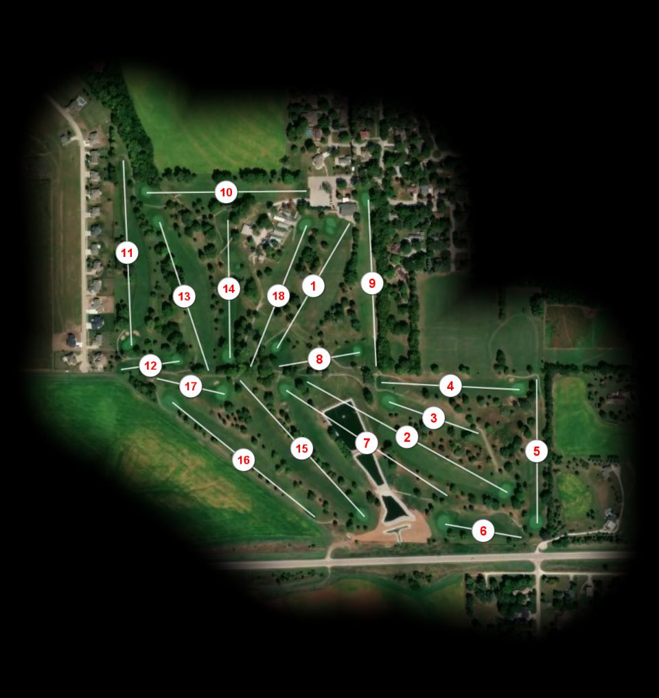 American Legion Country Club Shenandoah course overview