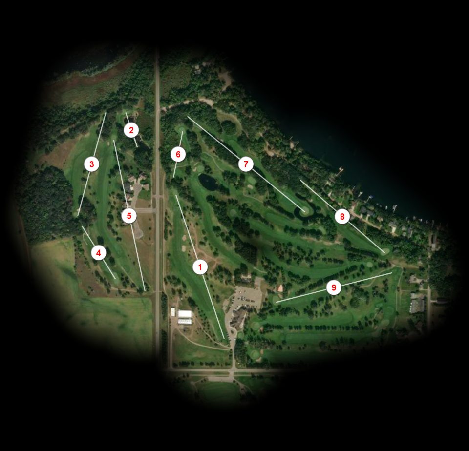 Oak nine at Perham Lakeside Golf Course