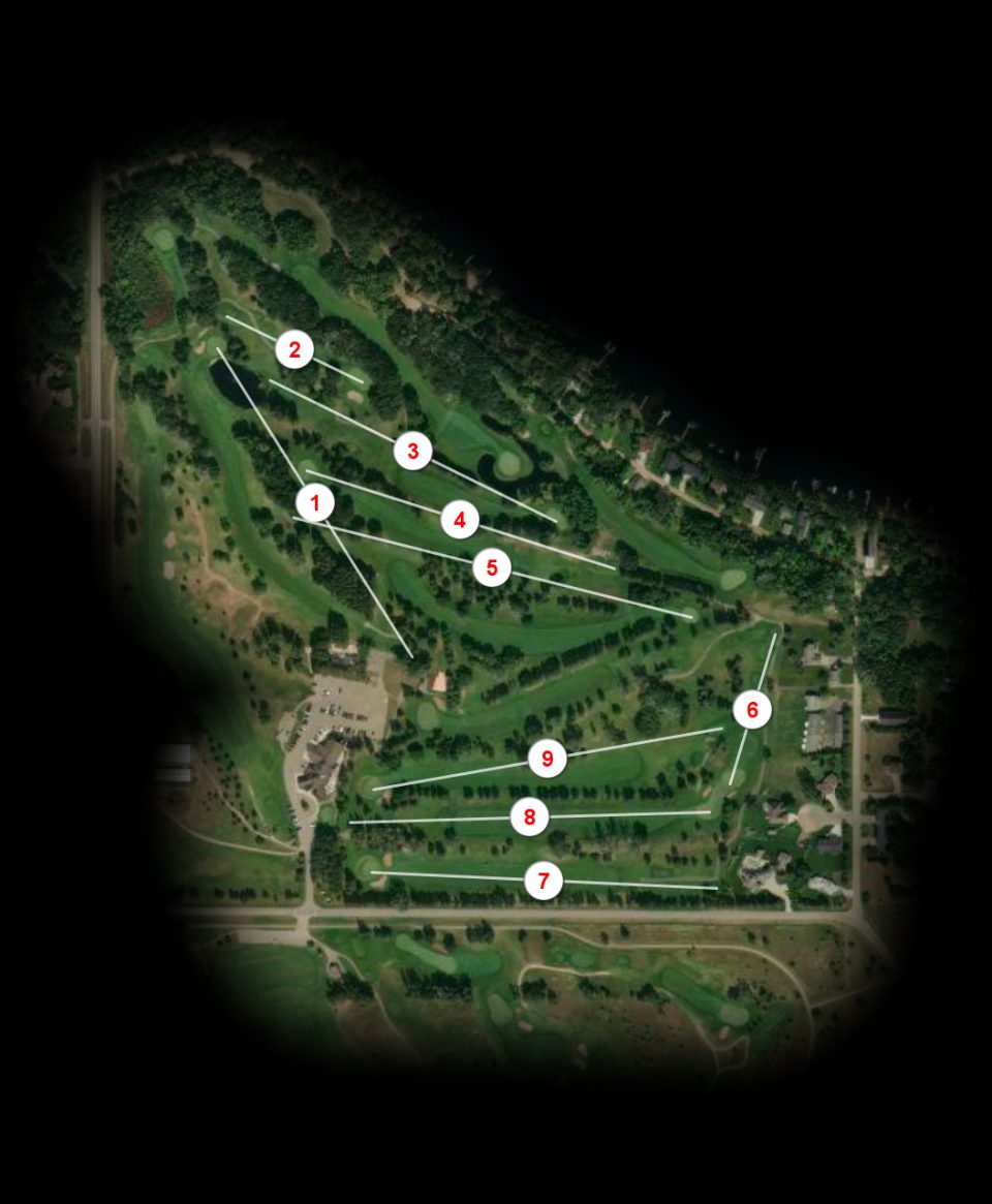 Maple nine at Perham Lakeside Golf Course