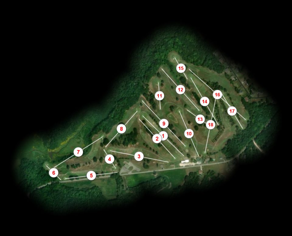 Carroll Lake Golf Club course overview