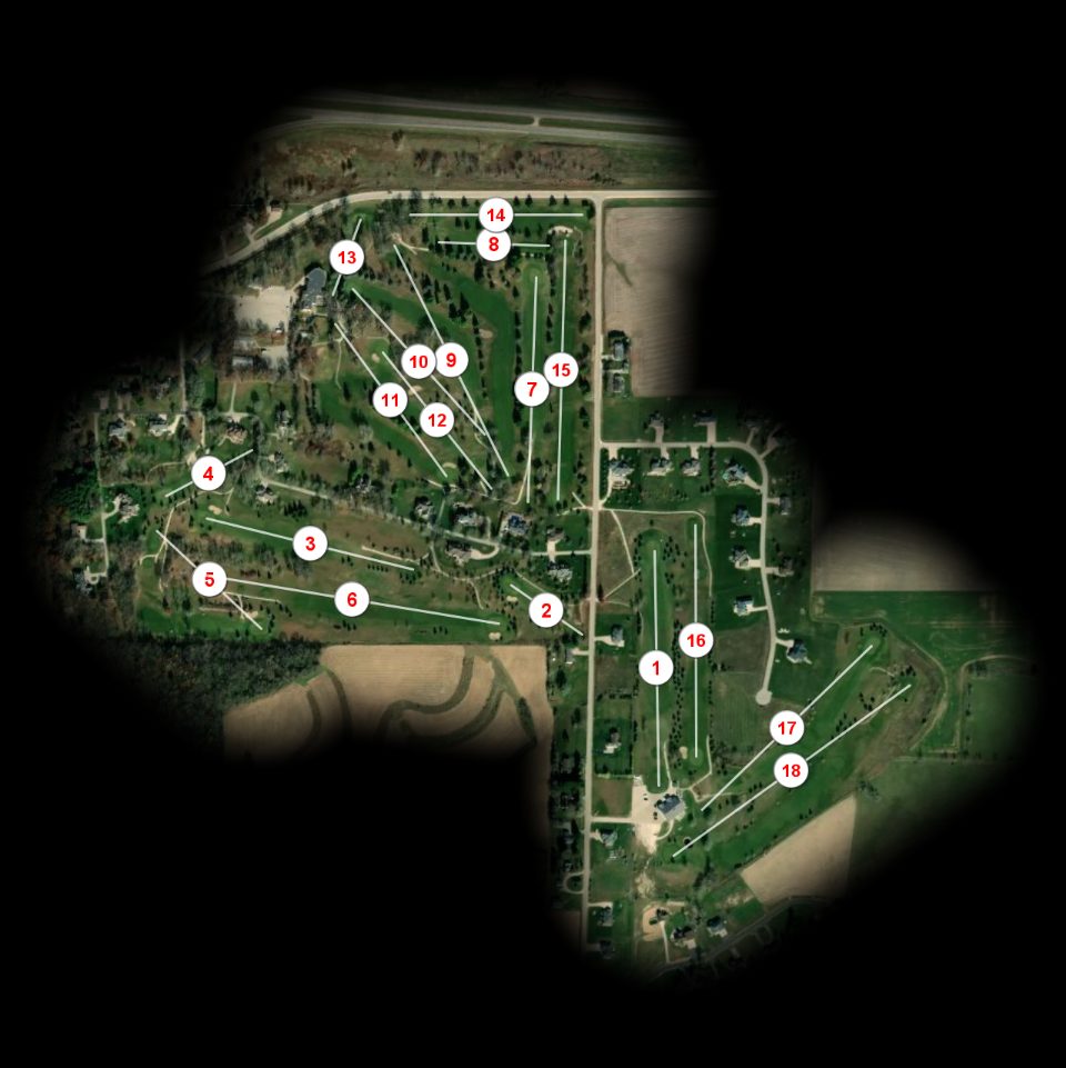 Pin Oak Pub & Links Manchester course overview
