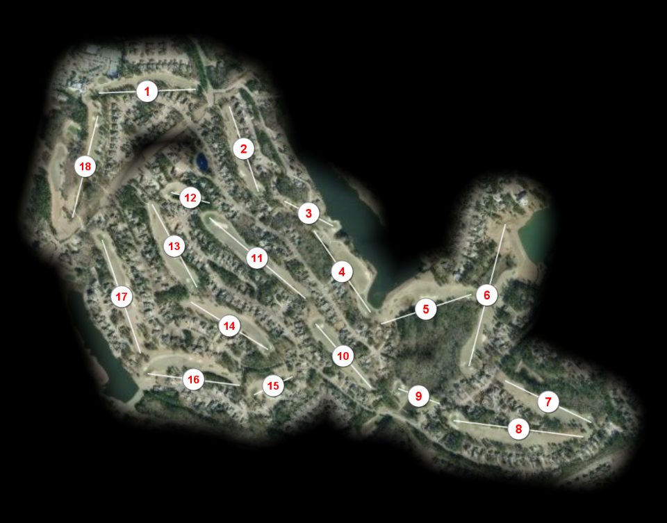 Woodside Plantation Reserve course overview