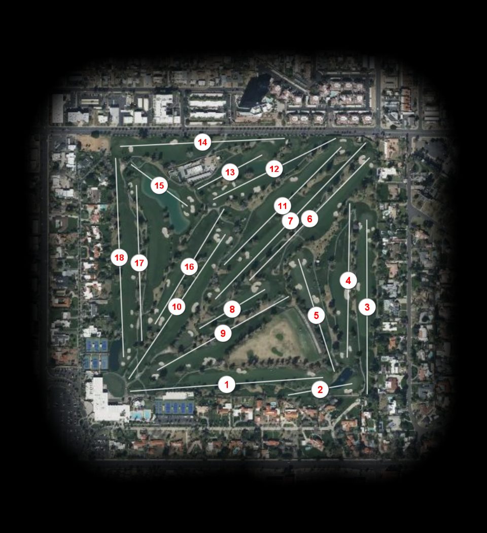 Phoenix Country Club course overview