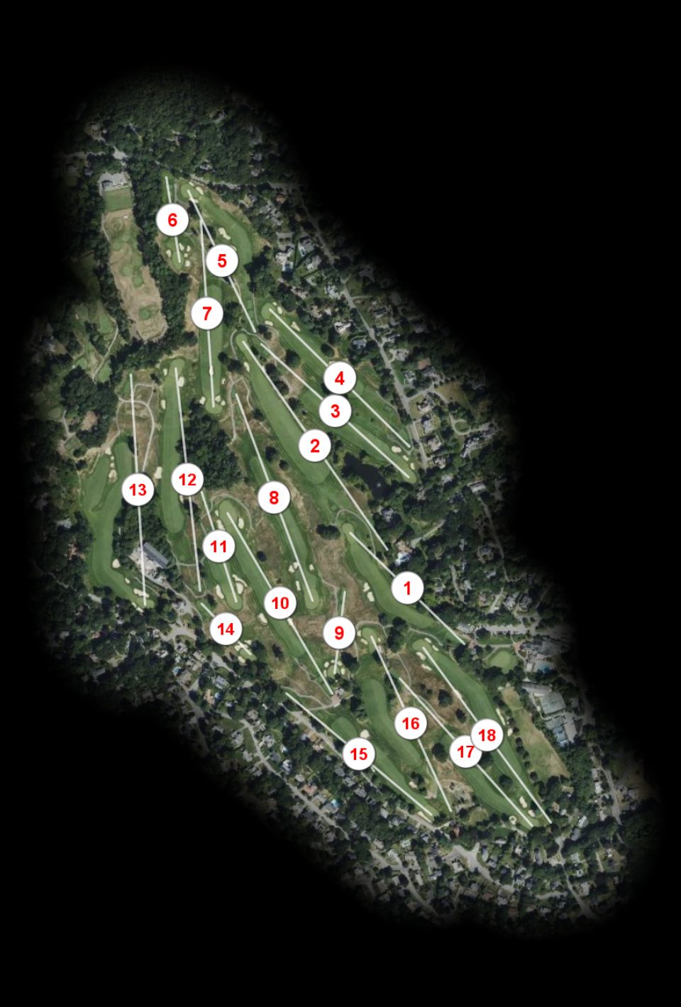 Winchester Country Club course overview
