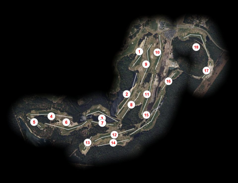 Legends Resort Moorland course overview