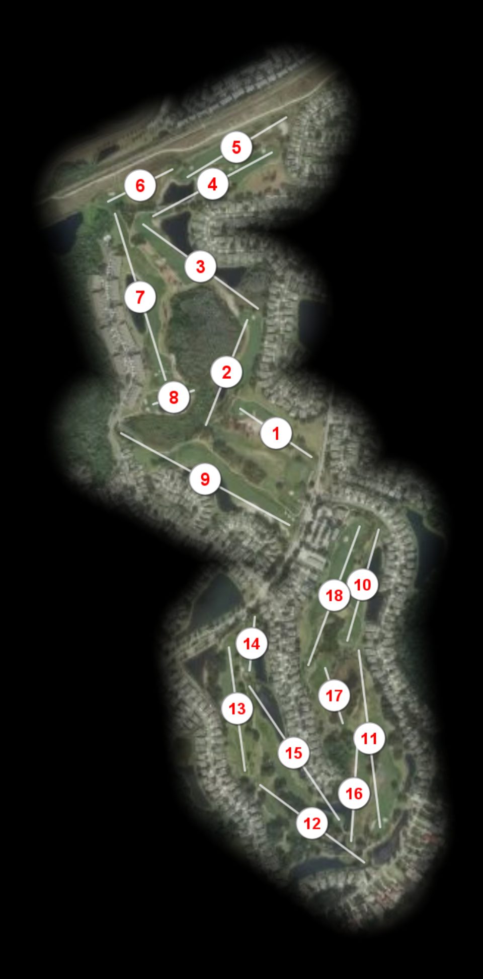 North Shore Golf Club Main Course course overview