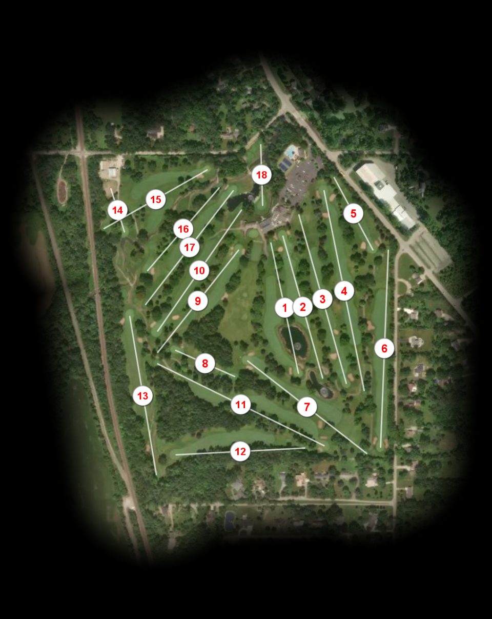 Oshkosh Country Club course overview