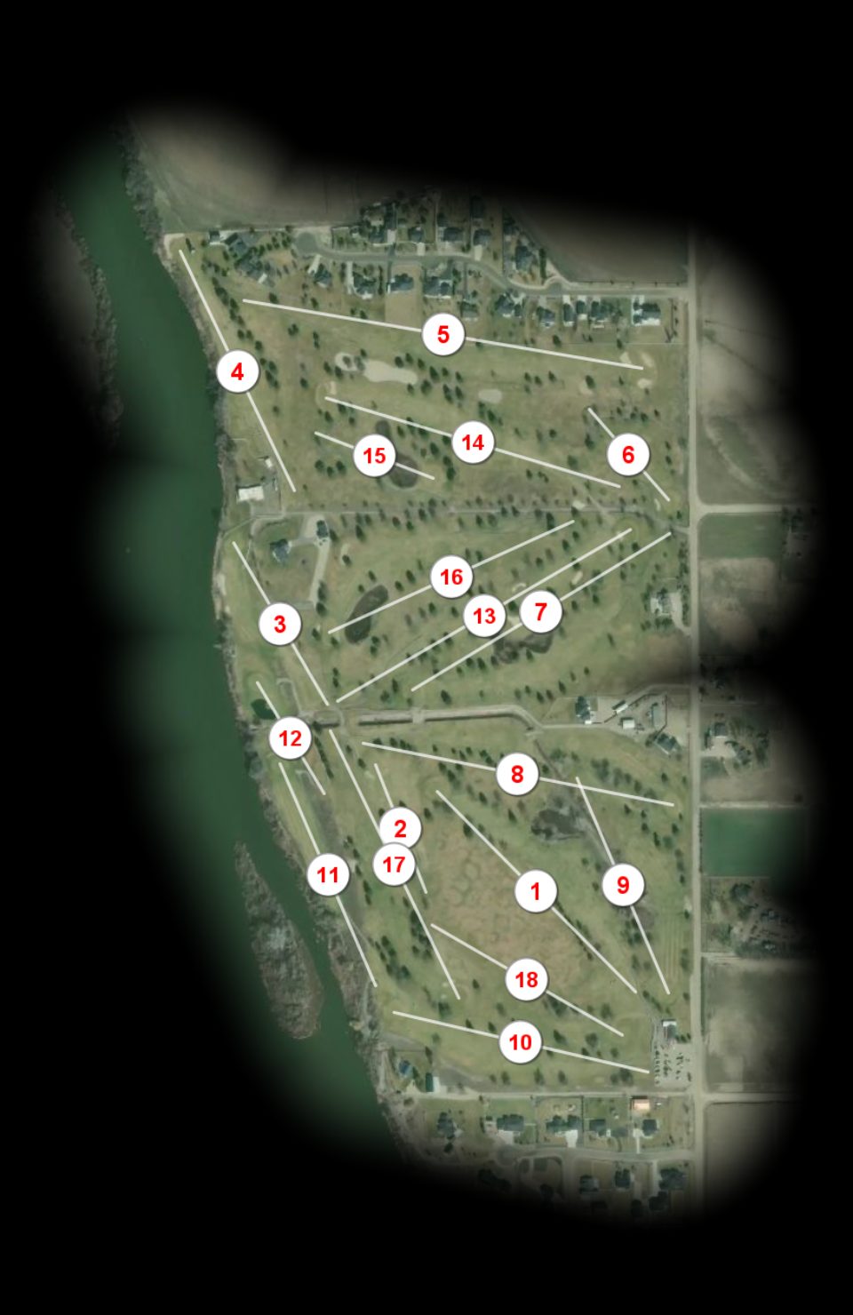 River Bend Golf Course course overview