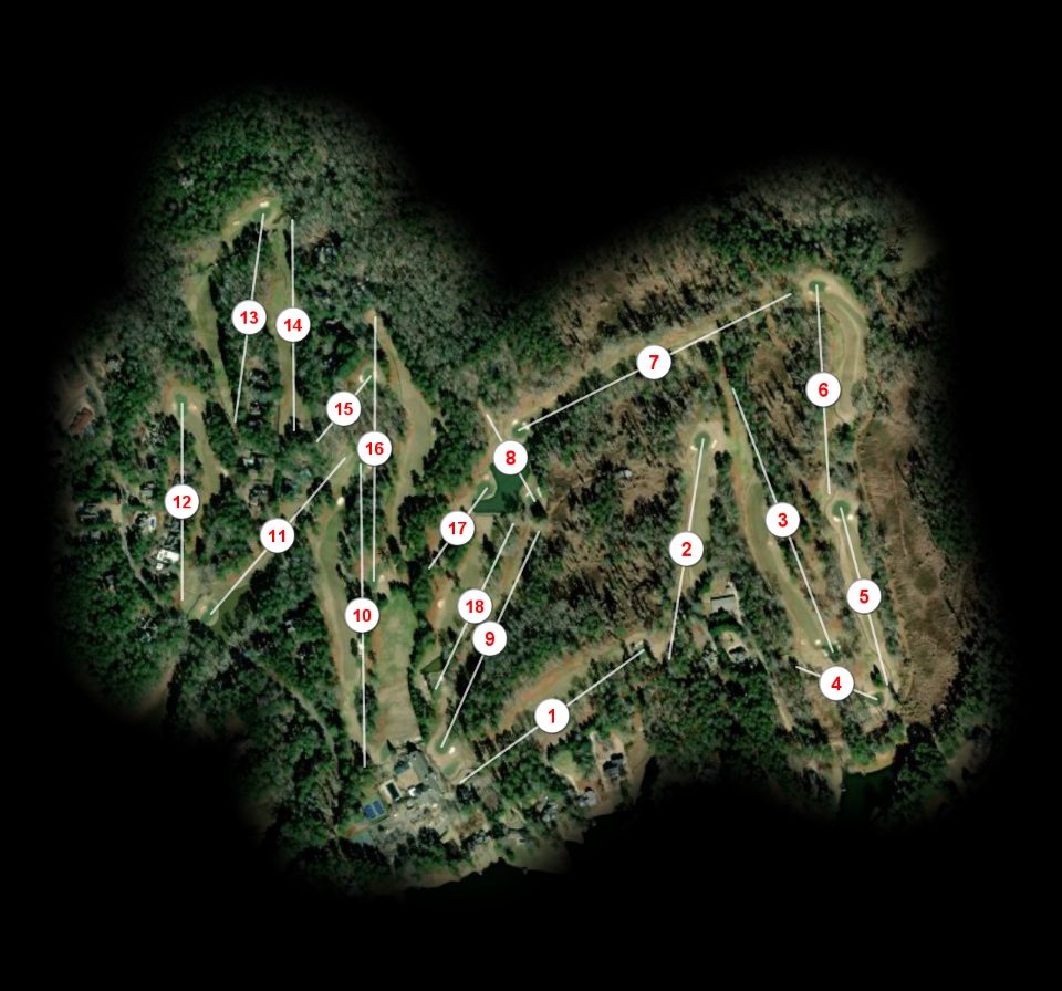 Highland Country Club course overview