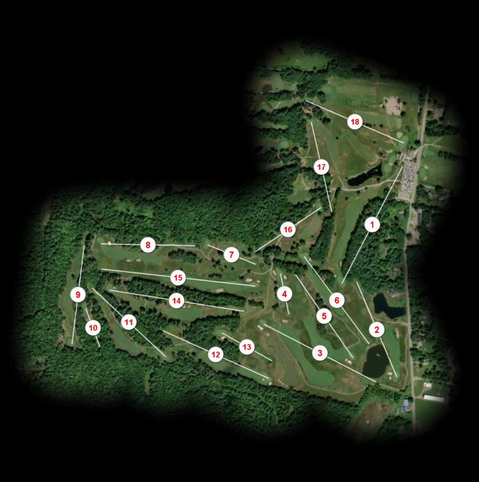 Natanis Golf Course Tomahawk course overview