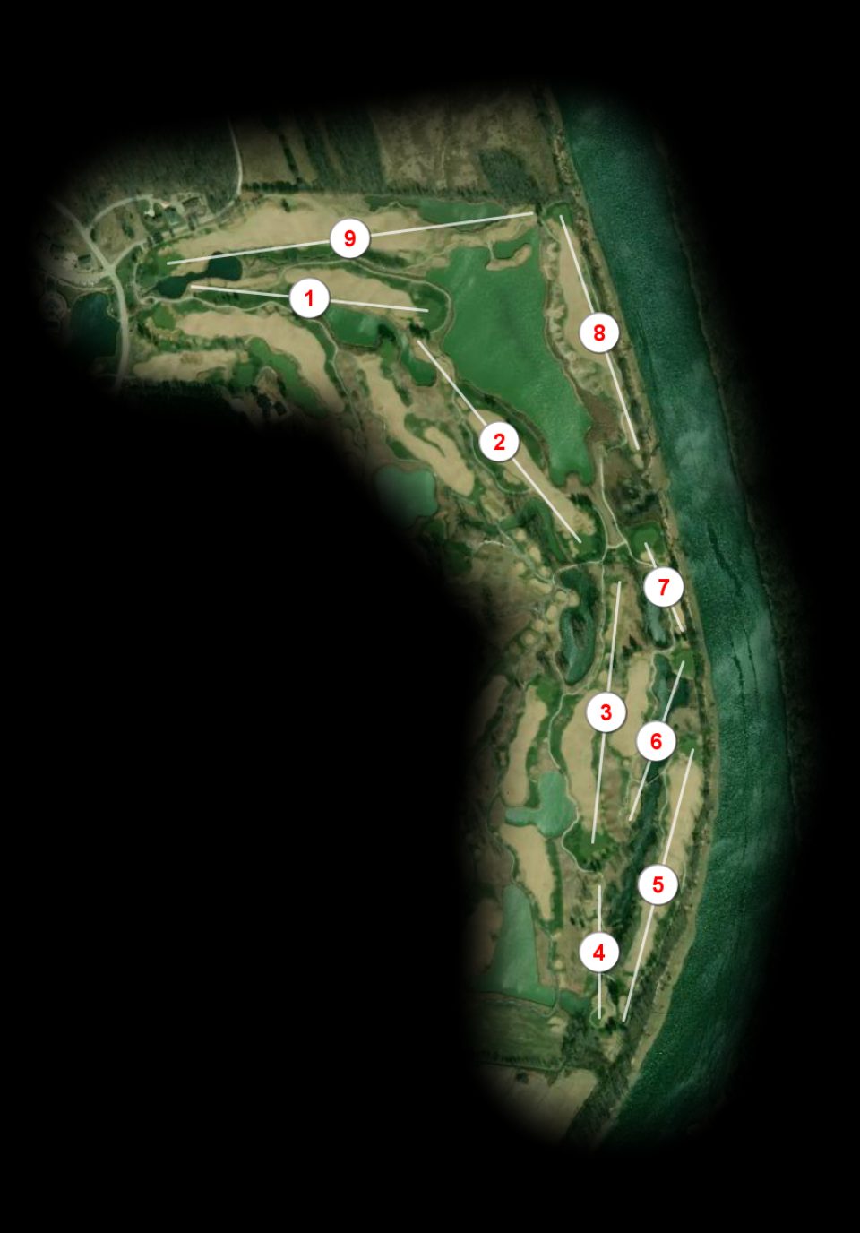 River nine at Osage National Golf Course
