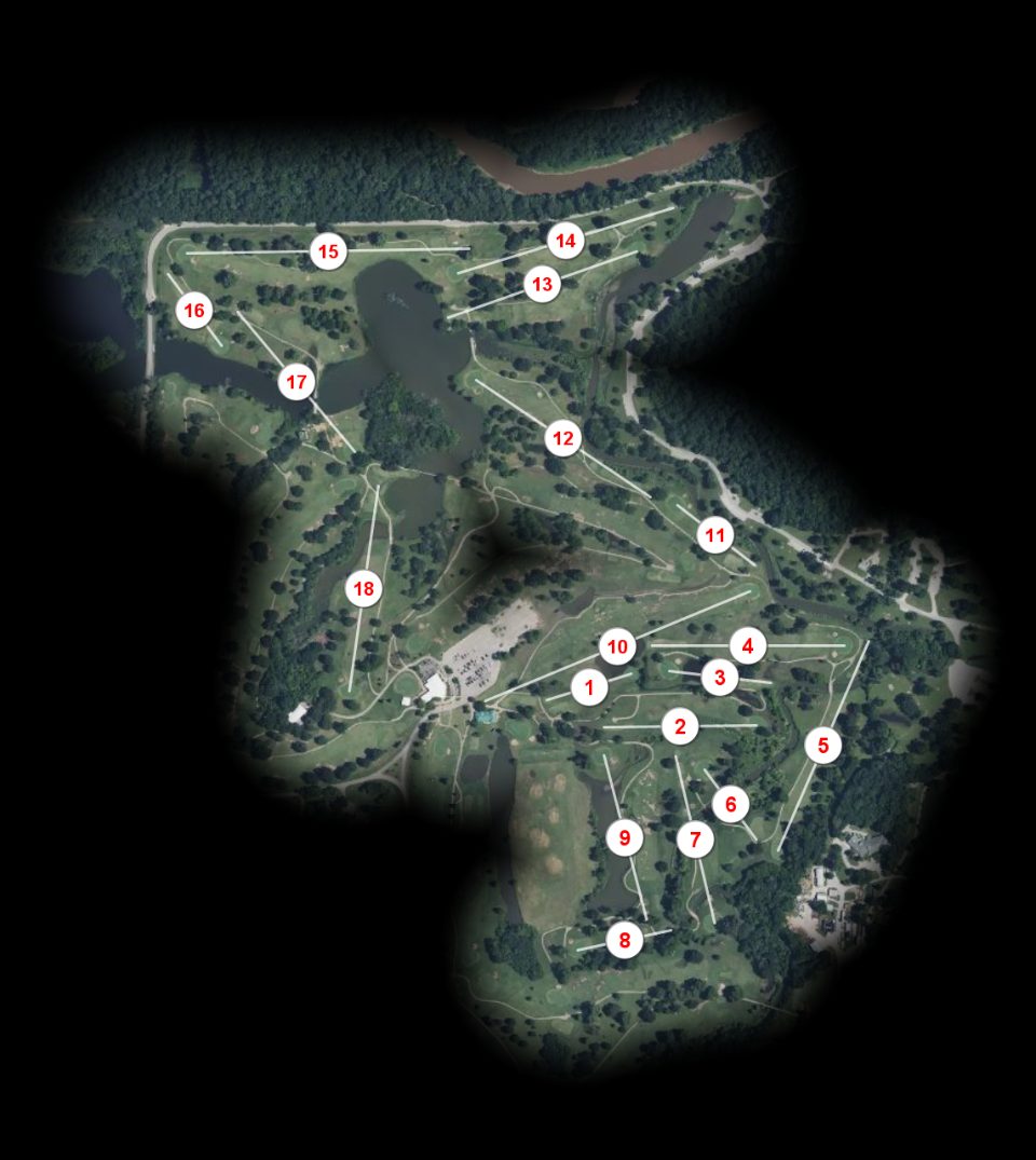 Mohawk Park Golf Club Pecan Valley course overview