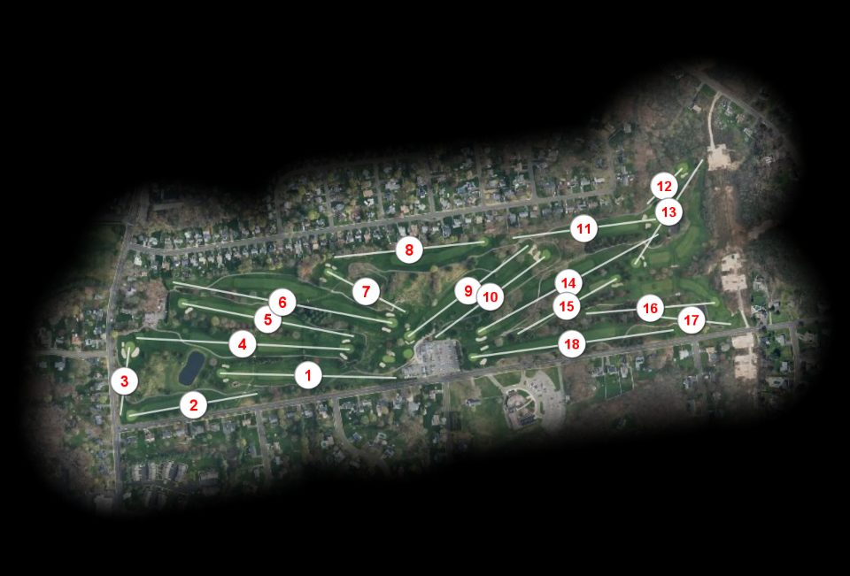 Southington Country Club course overview