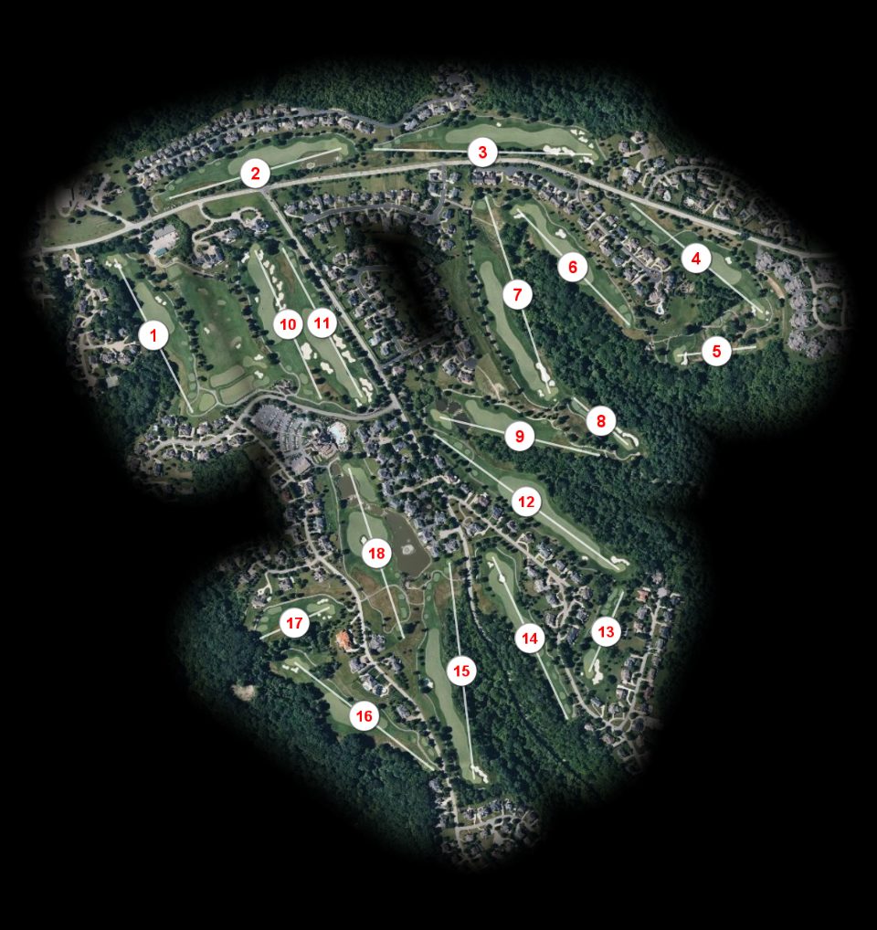 The Club at Nevillewood course overview