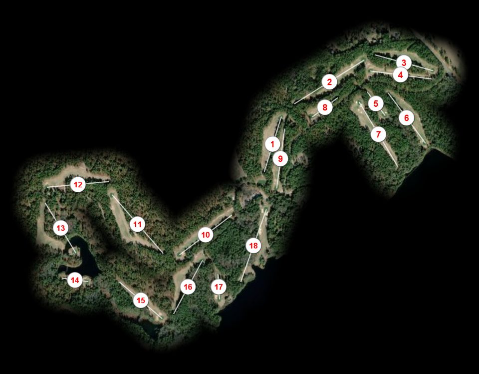 Cheraw State Park Golf Course course overview