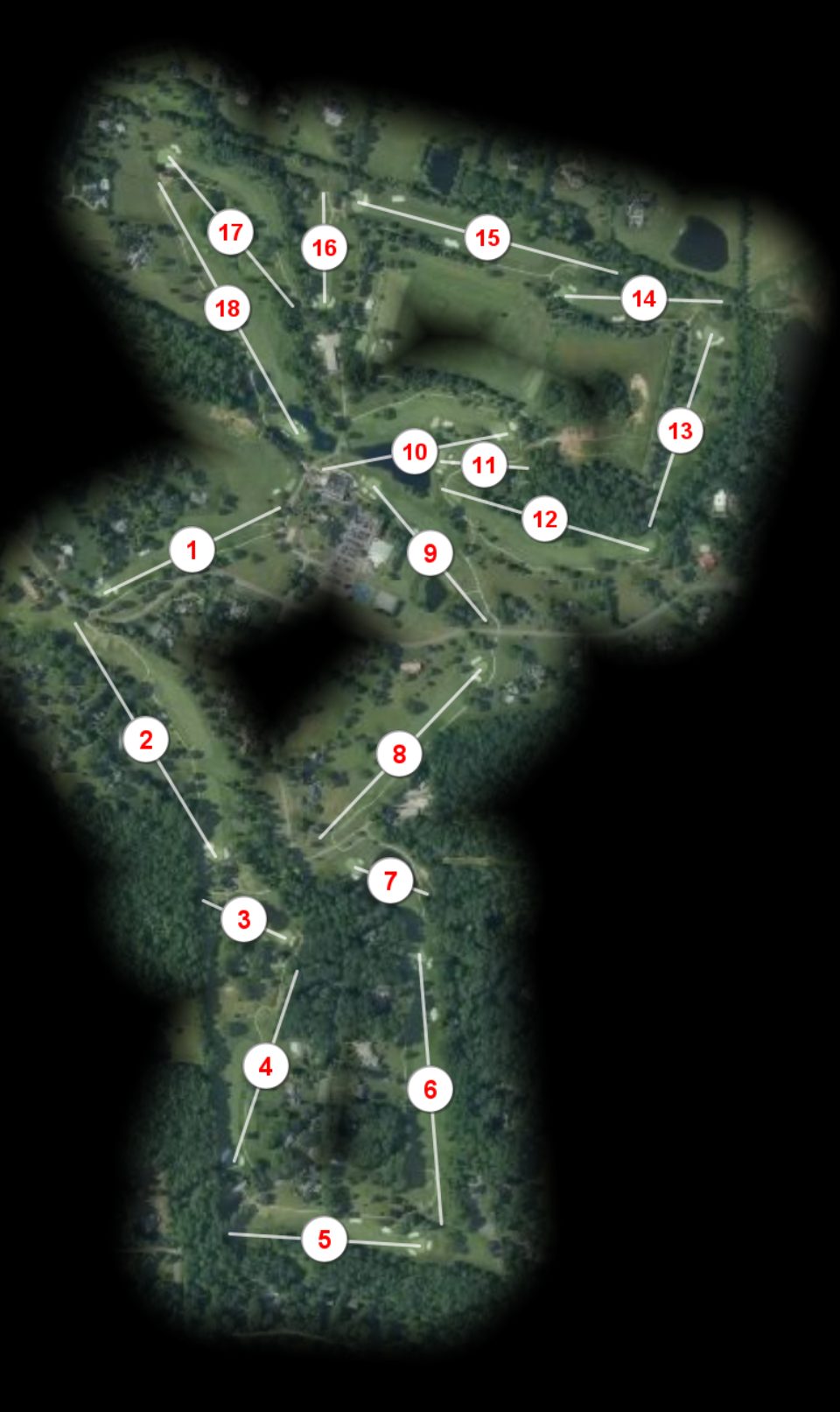 Evergreen Country Club course overview