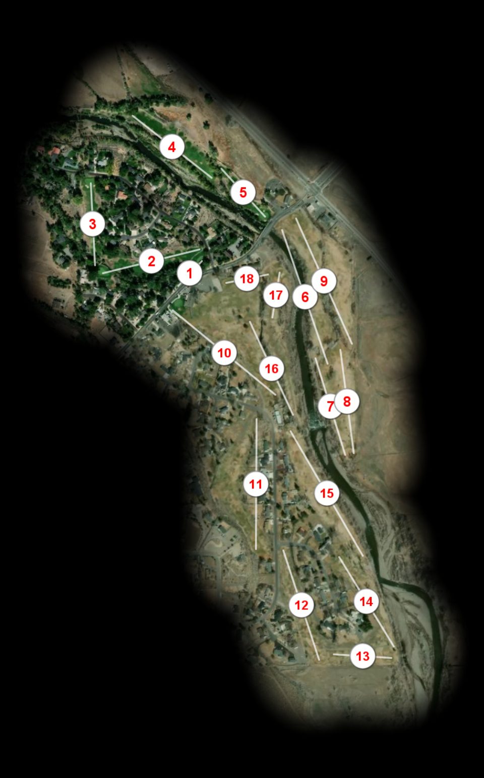 Carson Valley Golf Course course overview