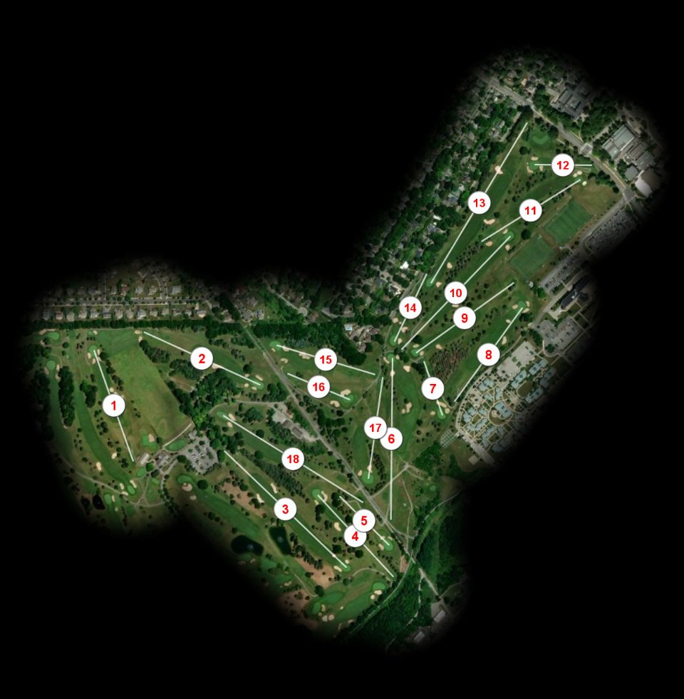 Penn State Golf Courses White course overview