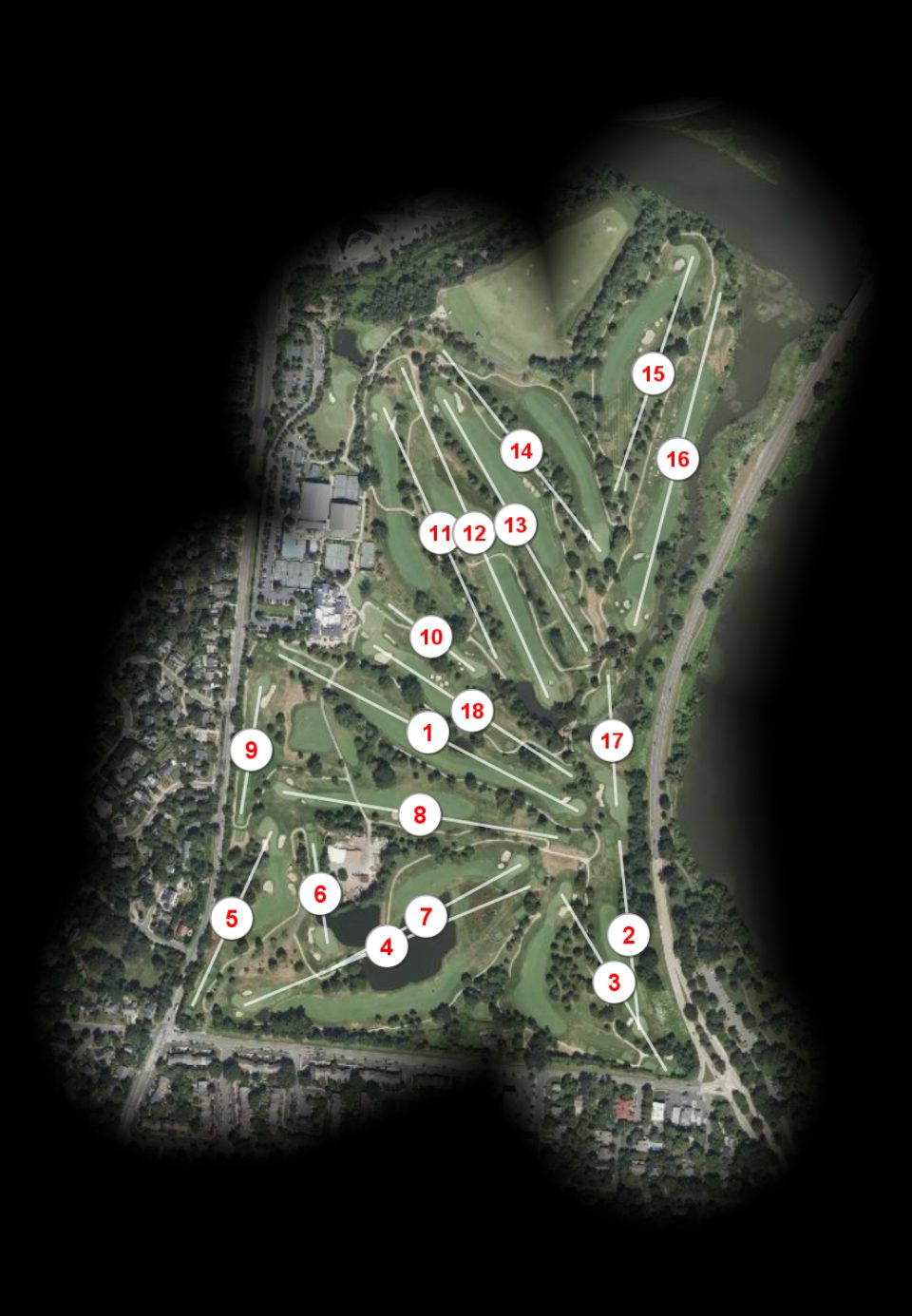 Belle Haven Country Club course overview