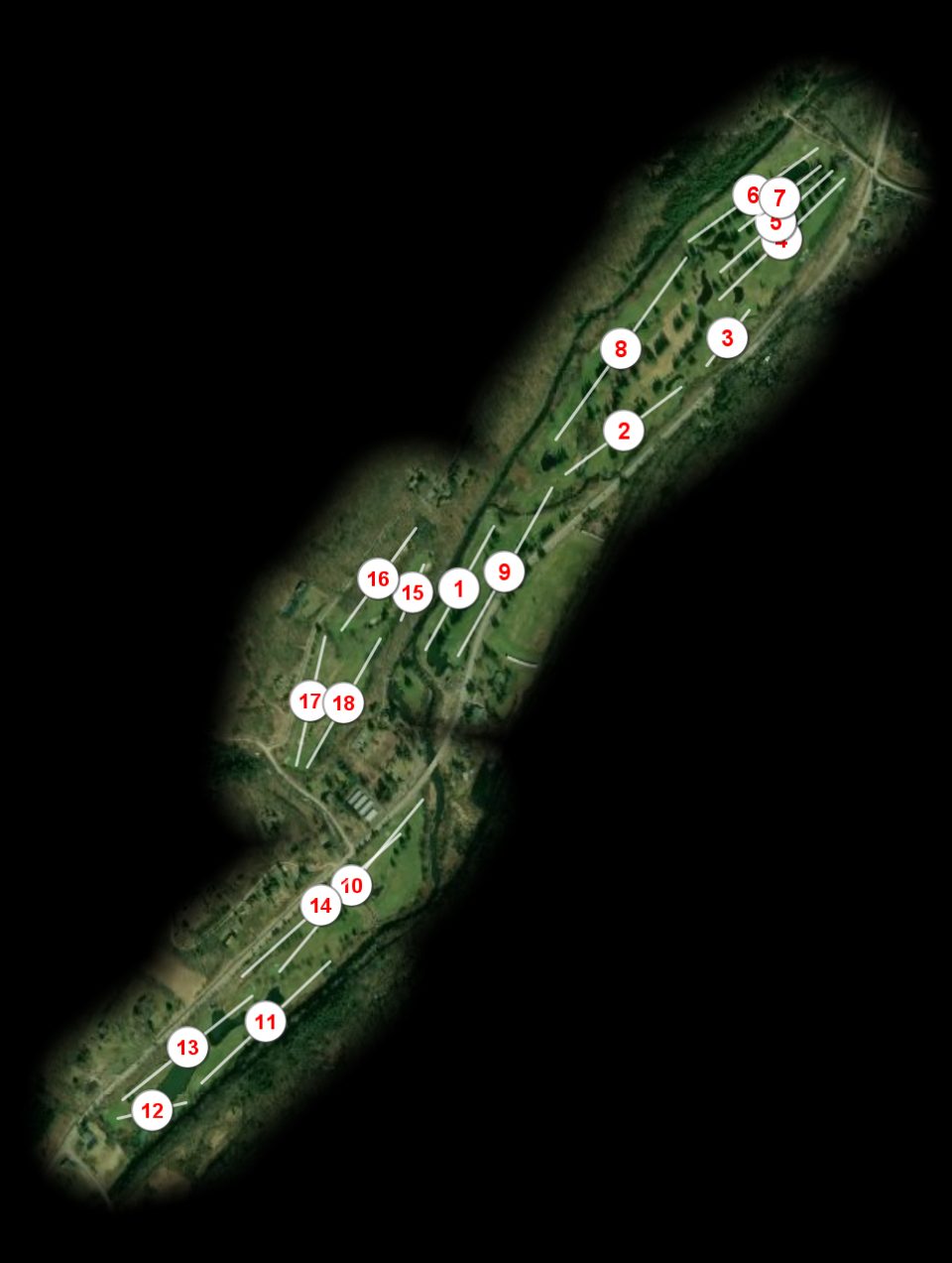 Hanah Mountain Resort & Country Club course overview