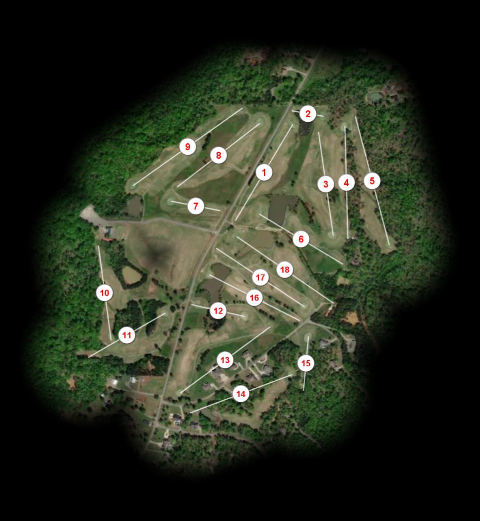 Trenton Golf Course Air Castle course overview