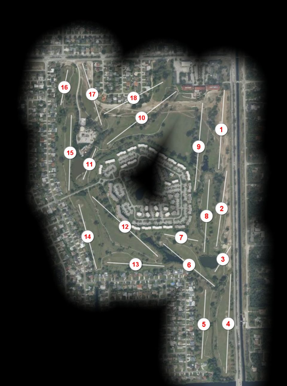 Golden Gate Country Club course overview