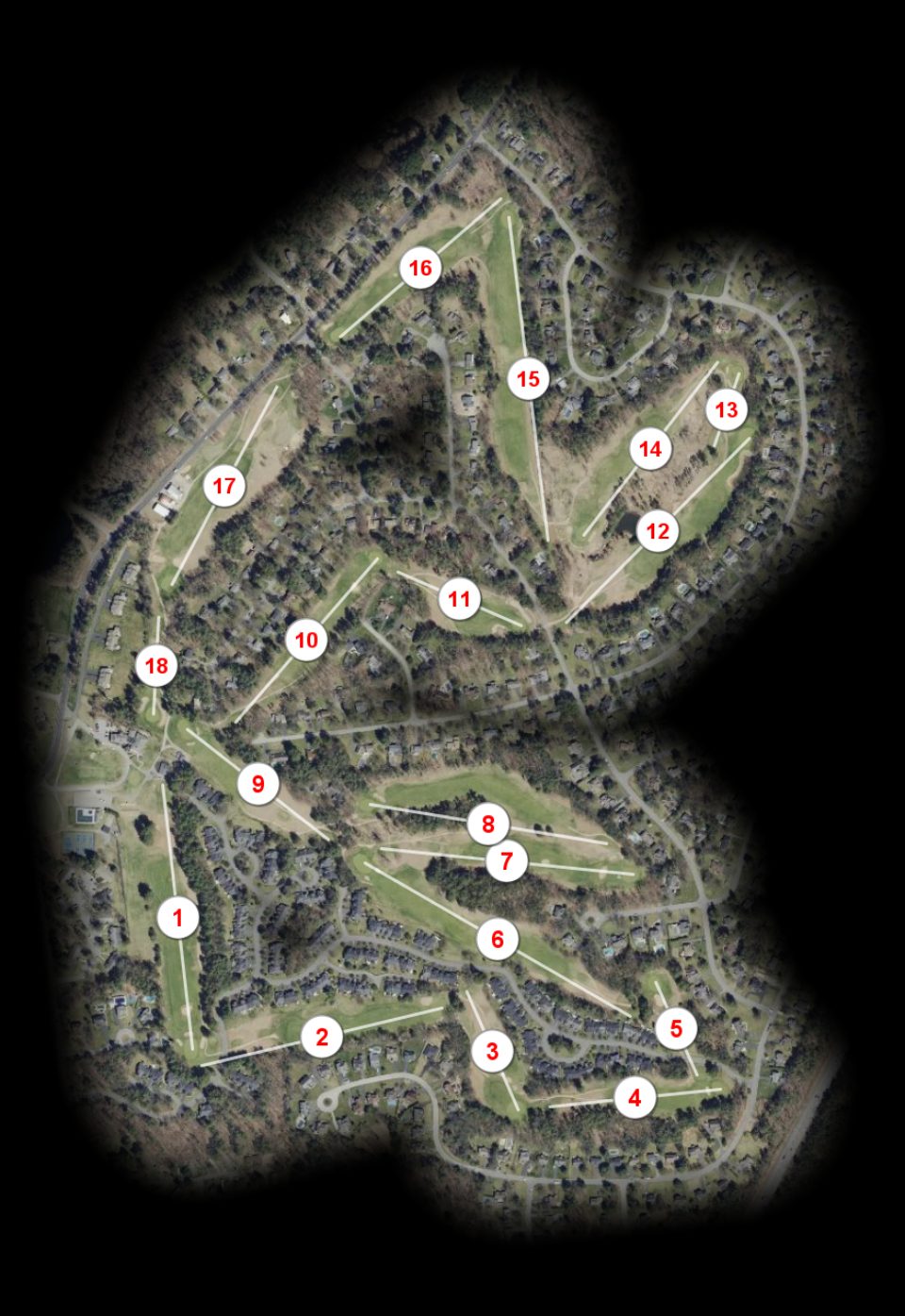 McGregor Links Country Club course overview