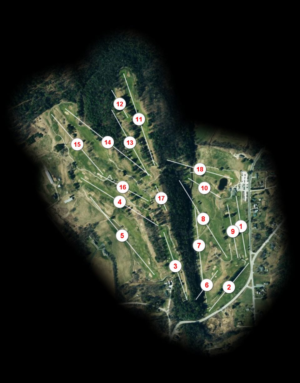 Neshobe Golf Club course overview