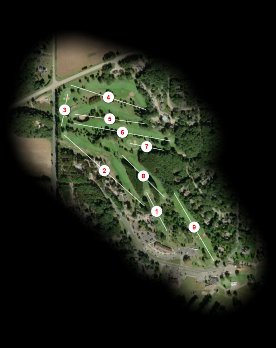 Christmas Mountain Village Pines course overview